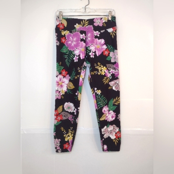 Calvin Klein women's floral print leggings size (M) - Picture 1 of 14